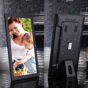 23.6 inch LED Screen Digital Photo Frame, Plug Type:US Plug(Black)