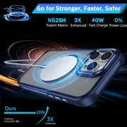 For iPhone 16 Pro Max Breathable Skin Feel Frosted MagSafe Magnetic Phone Case(Pink)