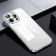 For iPhone 16 Pro Max SULADA Shine Through Series Plating TPU Transparent Phone Case(Silver) - free shipping - PMC TechLife - Order now!