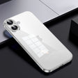 For iPhone 16 SULADA Shine Through Series Plating TPU Transparent Phone Case(Silver) - iPhone 16 Cases by SULADA | Online Shopping South Africa | PMC TechLife | Buy Now Pay Later Mobicred