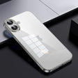 For iPhone 16 SULADA Shine Through Series Plating TPU Transparent Phone Case(Titanium Grey) - iPhone 16 Cases by SULADA | Online Shopping South Africa | PMC TechLife | Buy Now Pay Later Mobicred