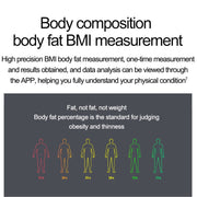 ET585 2.04 inch Steel Strap IP68 Water-resistant Smart Watch, Support ECG / Blood Composition Measurement(Black)