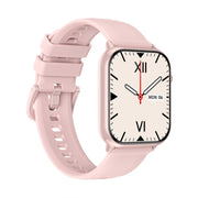 HD15 1.75 inch Silicone Strap IP68 Water-resistant Smart Watch, Support Sedentary Reminder / Sleep Monitoring(Pink)