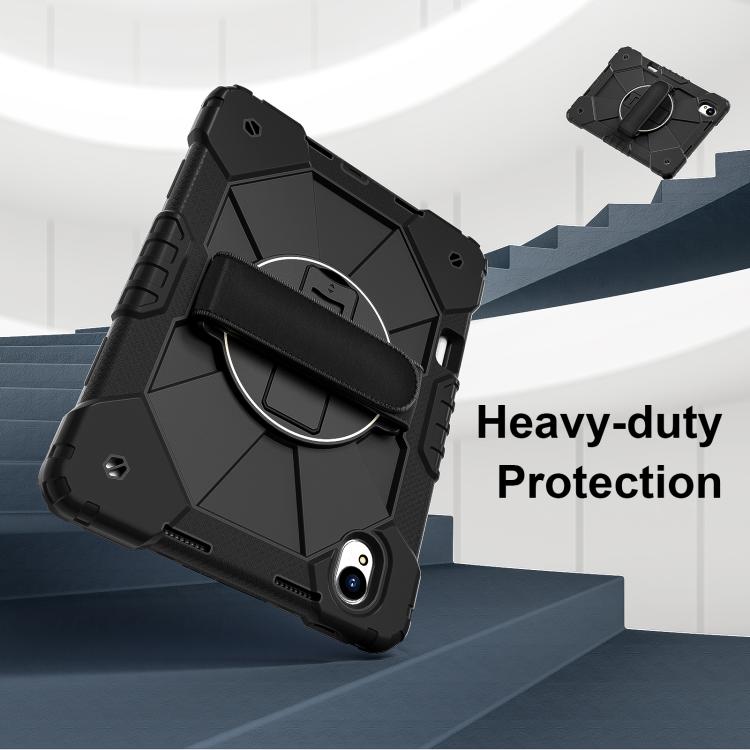 For Huawei MatePad 11.5 S Contrast Color Robot Silicone Hybrid PC Tablet Case(Black) - free shipping - PMC TechLife - Order now!