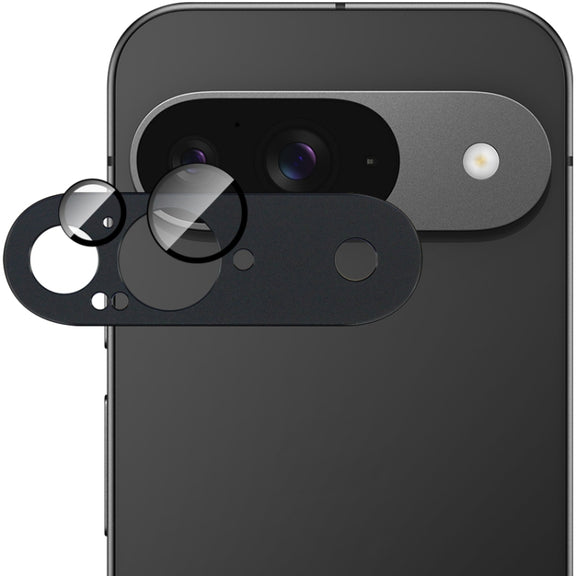 For Google Pixel 9 IMAK Metal Armor Premium Camera Protector Film(Black)