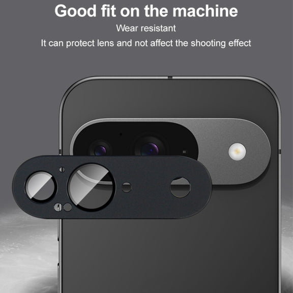 For Google Pixel 9 IMAK Metal Armor Premium Camera Protector Film(Black)