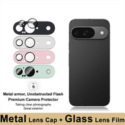 For Google Pixel 9 IMAK Metal Armor Premium Camera Protector Film(Silver)