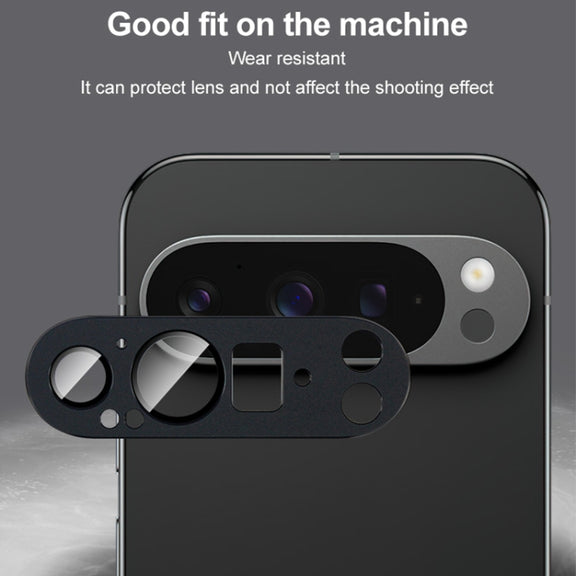 For Google Pixel 9 Pro IMAK Metal Armor Premium Camera Protector Film(Black)