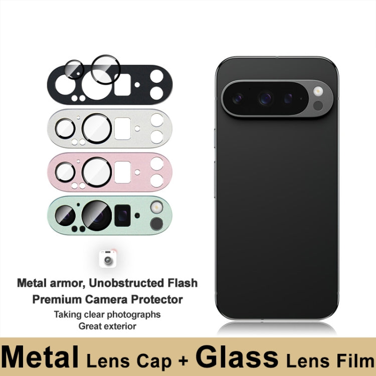 For Google Pixel 9 Pro IMAK Metal Armor Premium Camera Protector Film(Silver)