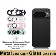 For Google Pixel 9 Pro IMAK Metal Armor Premium Camera Protector Film(Green)