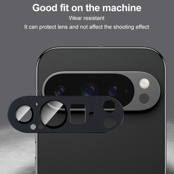 For Google Pixel 9 Pro XL IMAK Metal Armor Premium Camera Protector Film(Silver)