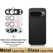 For Google Pixel 9 Pro XL IMAK Metal Armor Premium Camera Protector Film(Green)