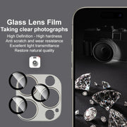 For iPhone 16 Pro / 16 Pro Max IMAK Metal Armor Premium Camera Protector Film(Grey)