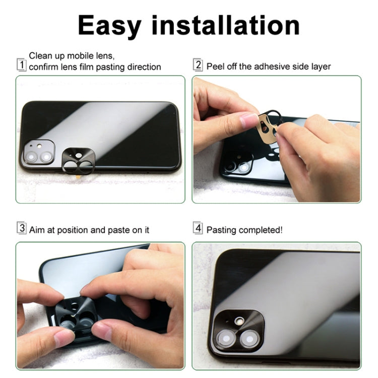 For iPhone 16 Pro / 16 Pro Max IMAK Metal Armor Premium Camera Protector Film(Black)