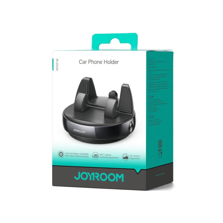 JOYROOM JR-ZS330 Dundun No.3 Vehicle Mounted Bracket Dashboard Car Phone Holder(Black) - free shipping - PMC Jewellery - Order now!