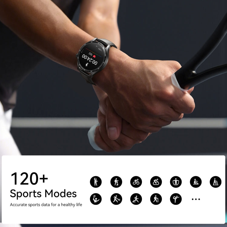 JOYROOM JR-FC2 Pro Classic Series Smart Watch, 1.46 inch Screen, Support BT Call / Heart Rate / Blood Oxygen(Space Grey) - free shipping - PMC TechLife - Order now!