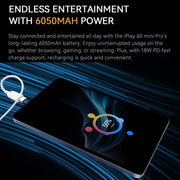 ALLDOCUBE iPlay 60 Mini Pro 4G LTE Tablet, 8GB+128GB, 8.4 inch Android 14 MTK Helio G99 Octa Core(Grey)