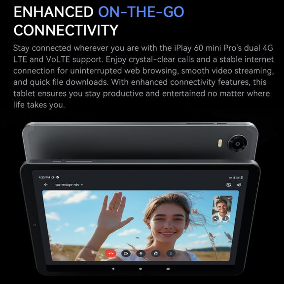 ALLDOCUBE iPlay 60 Mini Pro 4G LTE Tablet, 8GB+128GB, 8.4 inch Android 14 MTK Helio G99 Octa Core(Grey)