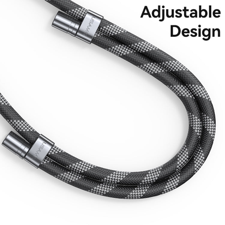 USAMS ZB316 Adjustable Phone Rope(Blue) - Lanyards & Wrist Straps by USAMS | Online Shopping South Africa | PMc TechLife | Buy Now Pay Later Mobicred