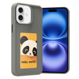 For iPhone 16 Plus Four-Color E-ink Screen NFC DIY Phone Case(Grey) - free shipping - PMC Jewellery - Order now!