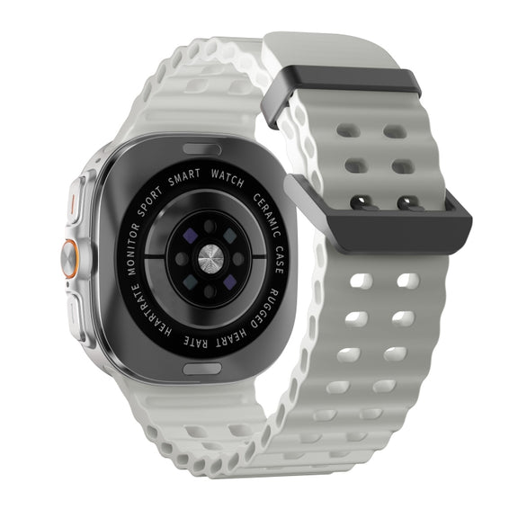 W7 1.43 inch IP68 Water-resistant Smart Watch, Support Sedentary Reminder / Sleep Monitoring(White)