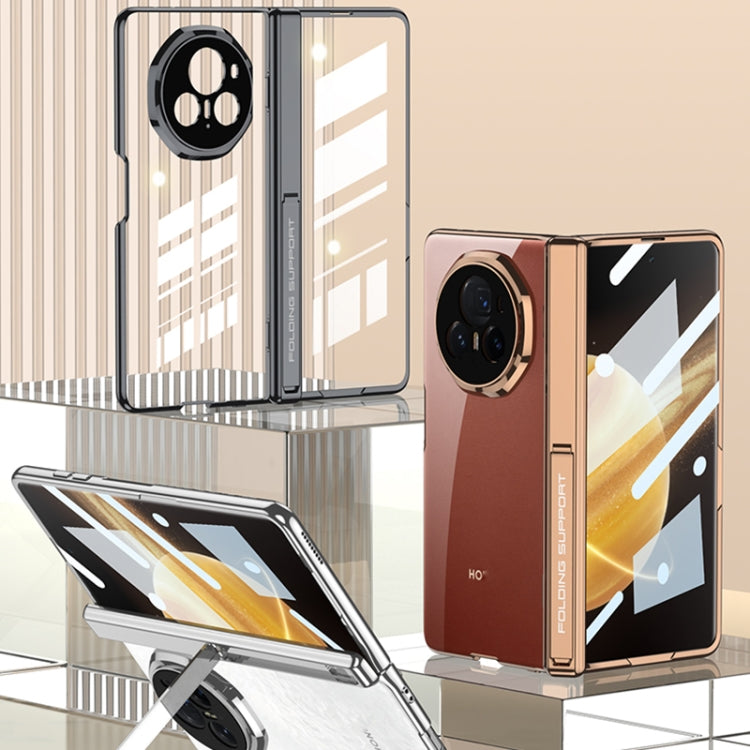 For Honor Magic V3 GKK Integrated Magnetic Fold Hinge Shockproof Phone Case(Black) - free shipping - PMC Jewellery - Order now!