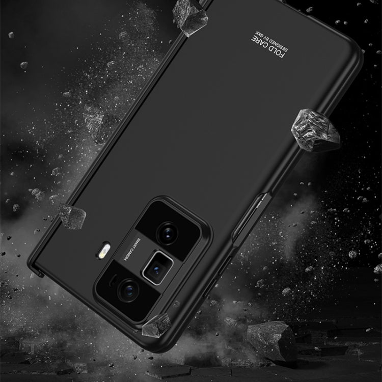 For Honor Magic Vs3 GKK Integrated Magnetic Folding Hinge All-inclusive Phone Case(Black)