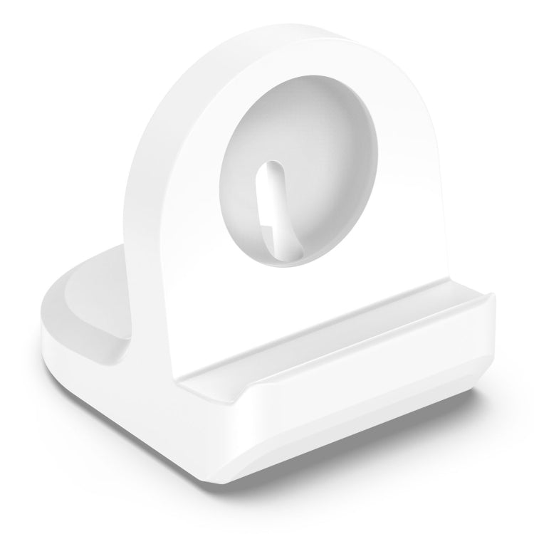 For Google Pixel Watch 3 41 / 45mm Smart Watch Silicone Charging Holder(White) - Other by PMC TechLife | Online Shopping South Africa | PMC TechLife | Buy Now Pay Later Mobicred