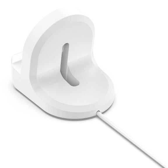 For Google Pixel Watch 3 41 / 45mm Smart Watch Silicone Charging Holder(White)