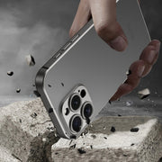 For iPhone 16 Plus GKK AG Craft Skin Feel Full Coverage Phone Case(Titanium Grey)