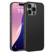 For iPhone 16 Pro GKK Metal Paint Skin Feel Leather Full Coverage Phone Case(Carbon Fibre) - iPhone 16 Pro Cases by GKK | Online Shopping South Africa | PMC TechLife | Buy Now Pay Later Mobicred
