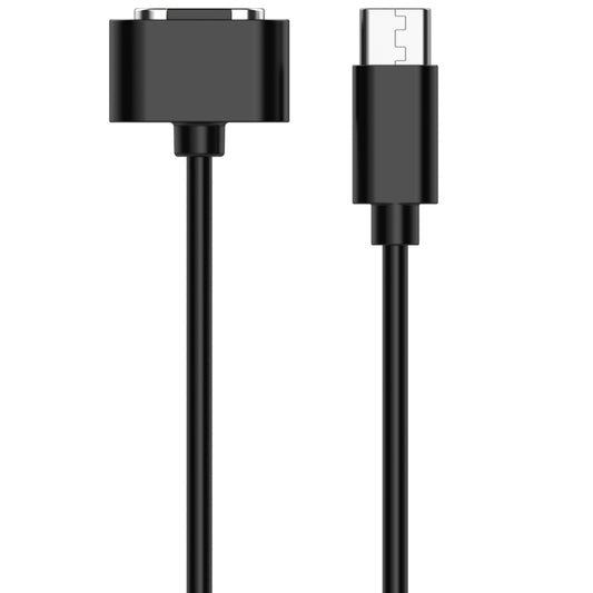 For Xiaomi Mi Rabbit Kids Watch S1 Smart Watch Charging Cable 1m, USB-C / Type-C Interface(Black) - Charger by PMC Jewellery | Online Shopping South Africa | PMC Jewellery | Buy Now Pay Later Mobicred