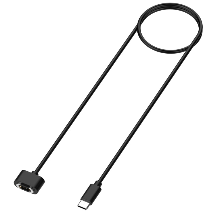 For Xiaomi Mi Rabbit Kids Watch S1 Smart Watch Charging Cable 1m, USB-C / Type-C Interface(Black) - Charger by PMC Jewellery | Online Shopping South Africa | PMC Jewellery | Buy Now Pay Later Mobicred