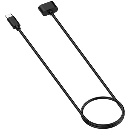 For Xiaomi Mi Rabbit Kids Watch S1 Smart Watch Charging Cable 1m, USB-C / Type-C Interface(Black) - Charger by PMC Jewellery | Online Shopping South Africa | PMC Jewellery | Buy Now Pay Later Mobicred