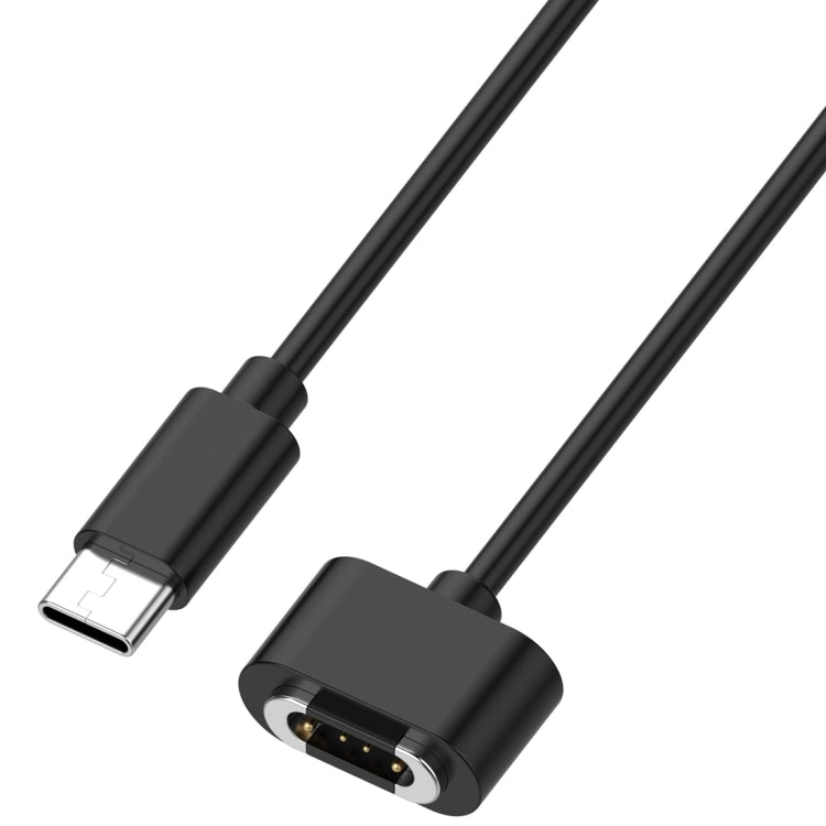 For Xiaomi Mi Rabbit Kids Watch S1 Smart Watch Charging Cable 1m, USB-C / Type-C Interface(Black) - Charger by PMC Jewellery | Online Shopping South Africa | PMC Jewellery | Buy Now Pay Later Mobicred