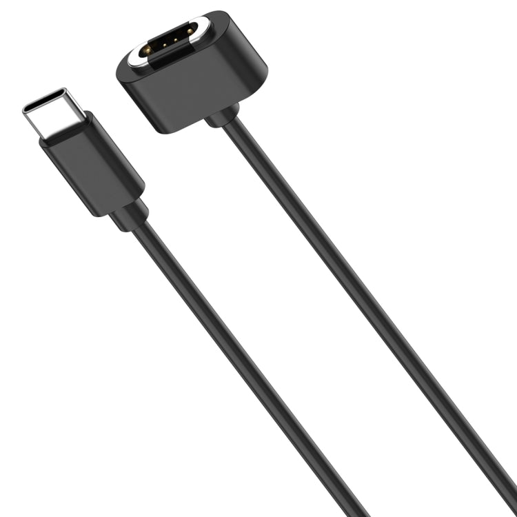 For Xiaomi Mi Rabbit Kids Watch S1 Smart Watch Charging Cable 1m, USB-C / Type-C Interface(Black) - Charger by PMC Jewellery | Online Shopping South Africa | PMC Jewellery | Buy Now Pay Later Mobicred