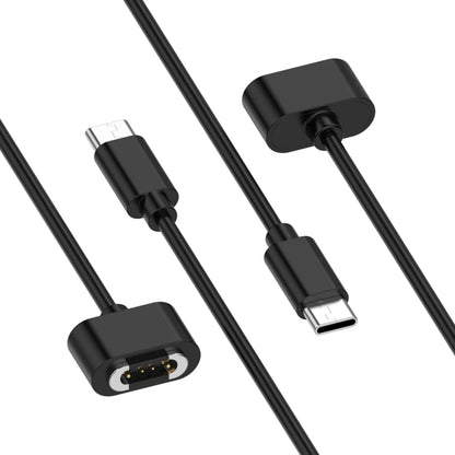For Xiaomi Mi Rabbit Kids Watch S1 Smart Watch Charging Cable 1m, USB-C / Type-C Interface(Black) - Charger by PMC Jewellery | Online Shopping South Africa | PMC Jewellery | Buy Now Pay Later Mobicred