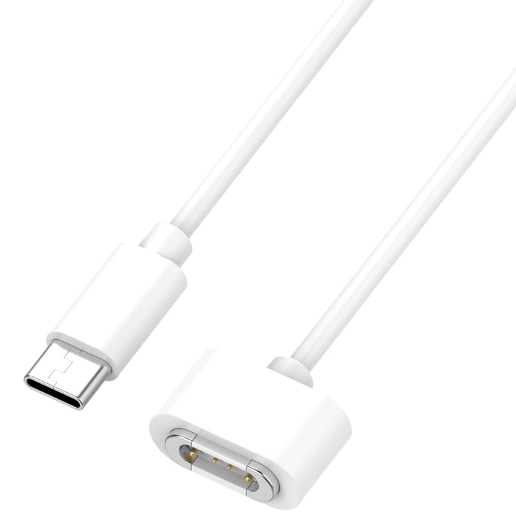 For Xiaomi Mi Rabbit Kids Watch S1 Smart Watch Charging Cable 1m, USB-C / Type-C Interface(White) - Charger by PMC Jewellery | Online Shopping South Africa | PMC Jewellery | Buy Now Pay Later Mobicred