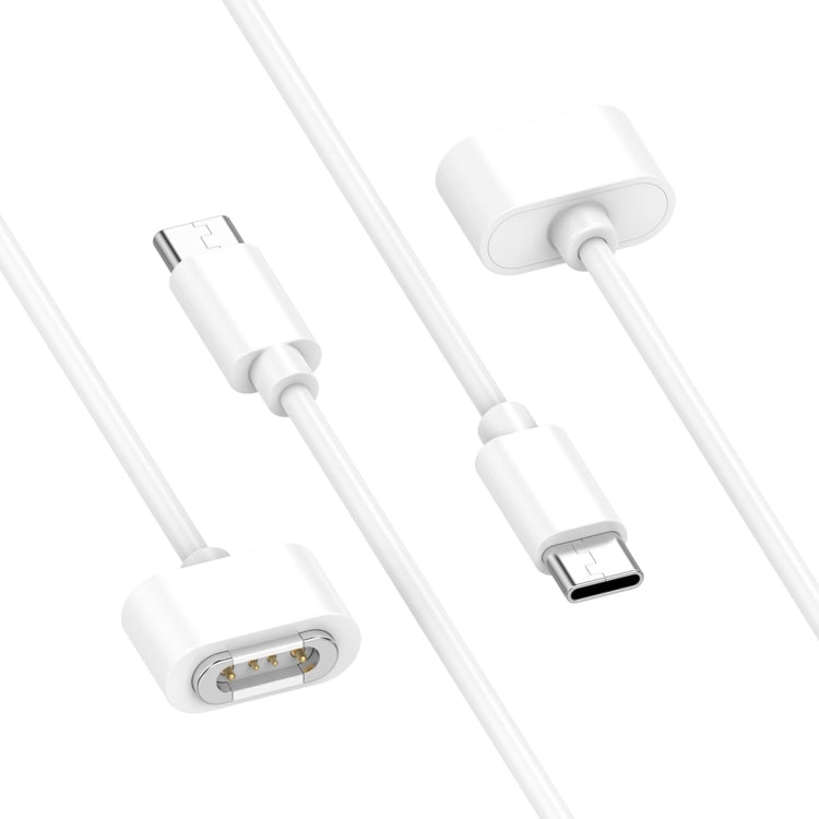 For Xiaomi Mi Rabbit Kids Watch S1 Smart Watch Charging Cable 1m, USB-C / Type-C Interface(White) - Charger by PMC Jewellery | Online Shopping South Africa | PMC Jewellery | Buy Now Pay Later Mobicred