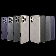 For iPhone 16 Plus GKK Asterism Metal Paint Skin Feel Leather Full Coverage Phone Case(Black)