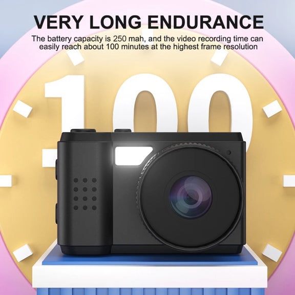 S5 0.96 inch HD Screen Mini Portable Camera(Red)