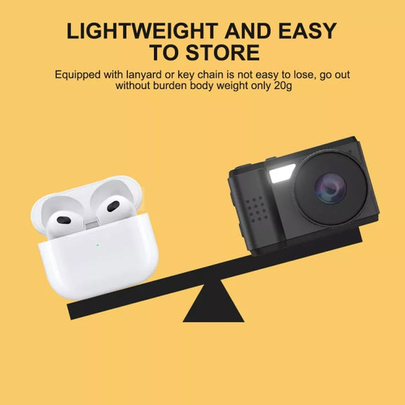S5 0.96 inch HD Screen Mini Portable Camera(Red)