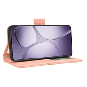 For Redmi K70 Ultra Skin Feel Calf Texture Card Slots Leather Phone Case(Pink)