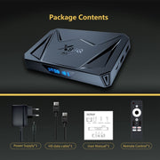 X96Q Pro+ Cortex-A55 Android 14 Octa-core CPU 4K HD Internet Set-top Box, RAM:2GB+16GB(US Plug)