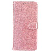 For Honor X6c 4G Glitter Powder Flip Leather Phone Case(Rose Gold)