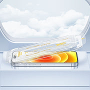 For iPhone 15 Pro Max WK WTP-085 Speedy Series Dust-free Warehouse Anti-peeping Tempered Glass Film