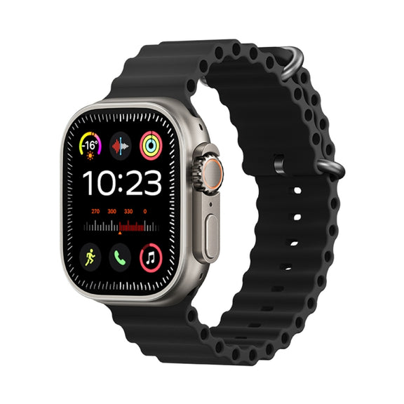 WK WH-02 Traveler 2.01 inch Smart Watch Supports Blood Oxygen Monitoring(Black)