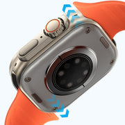WK WH-02 Traveler 2.01 inch Smart Watch Supports Blood Oxygen Monitoring(Orange)