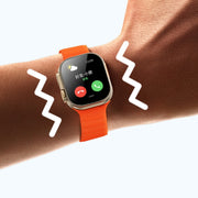 WK WH-02 Traveler 2.01 inch Smart Watch Supports Blood Oxygen Monitoring(Orange)