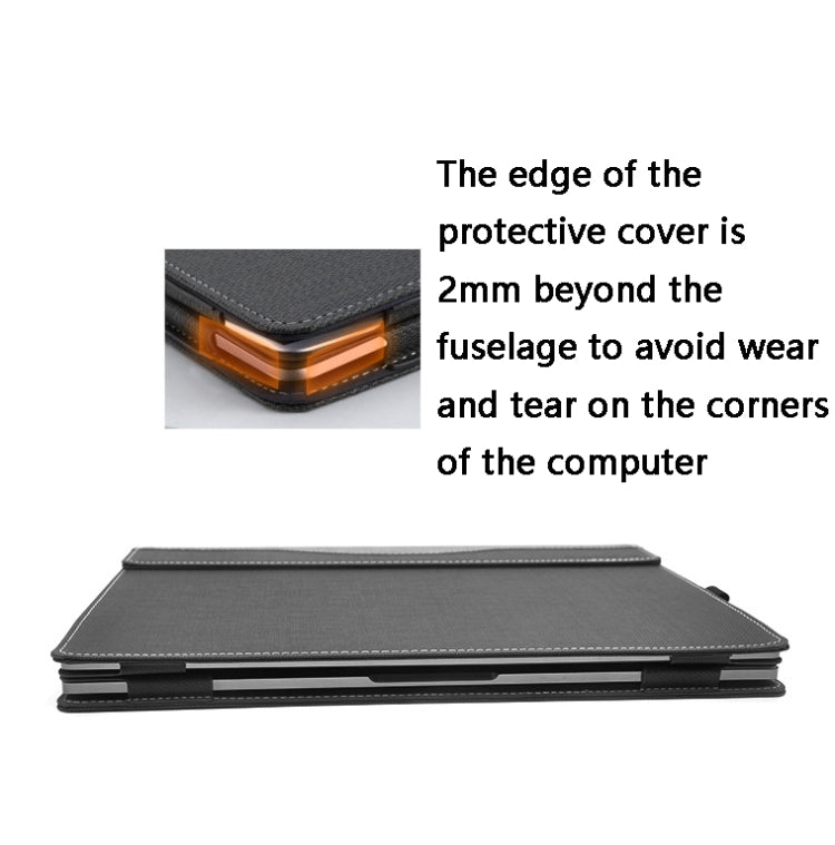 For Xiaomi Pro 15.6 2020 Laptop Anti-Drop Leather Protective Case(Dark Blue) - 15.6 - 17 inch by PMC Jewellery | Online Shopping South Africa | PMC Jewellery | Buy Now Pay Later Mobicred